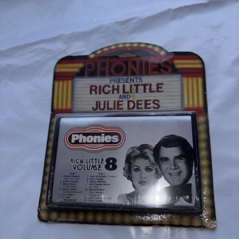 Phonies Rich Little & Julie Dees Cassette Volume 1 Answering Machine Comedy Tape